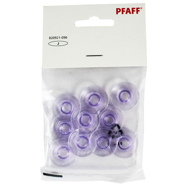 Pfaff Kunststoff-Spulen 10er Pack 10,5 mm