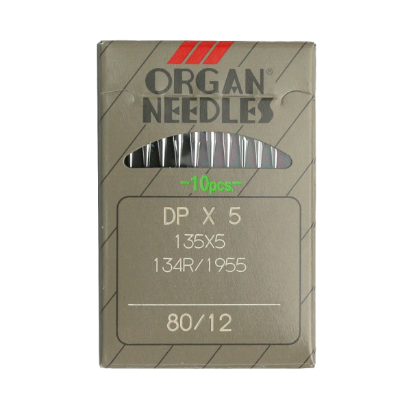 Organ Aiguilles industrielles DP x 5 Taille 80